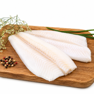 Filete halibut sin espinas de Alaska