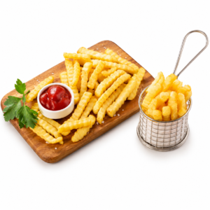 Patatas crinkle rizada