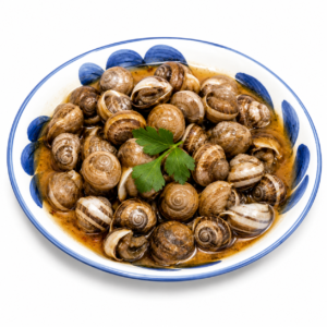 Caracoles precocinados