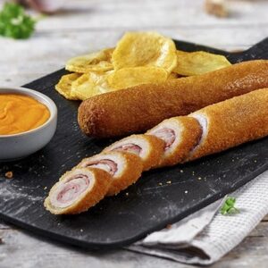 Flamenquín de york y queso