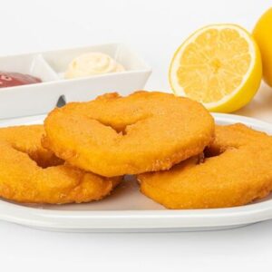 Rodajas de merluza rebozadas