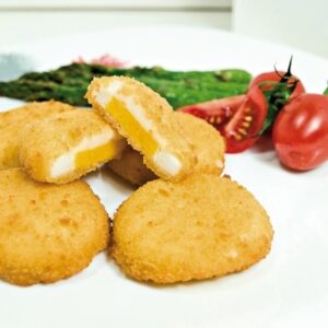 Huevos moll con bechamel