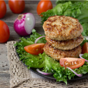 Hamburguesa mini de cerdo