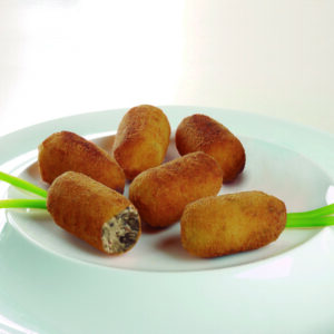 Croquetas caseras de setas y boletus