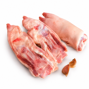 Manitas de cerdo cortadas