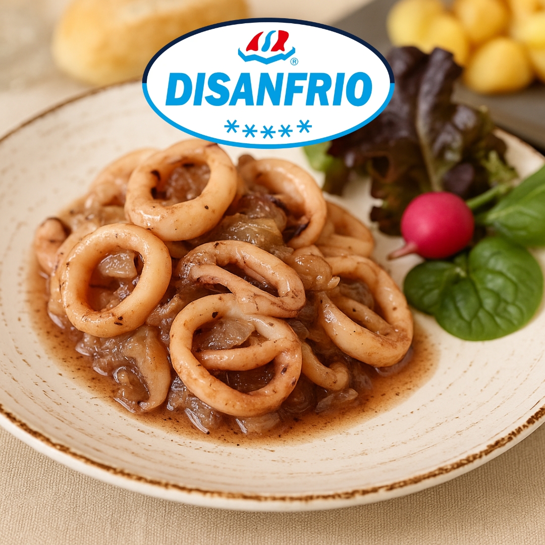receta de pota encebollada