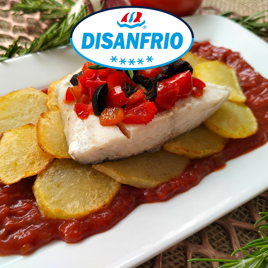 Receta de Fogonero en Salsa de Pimientos ROjos