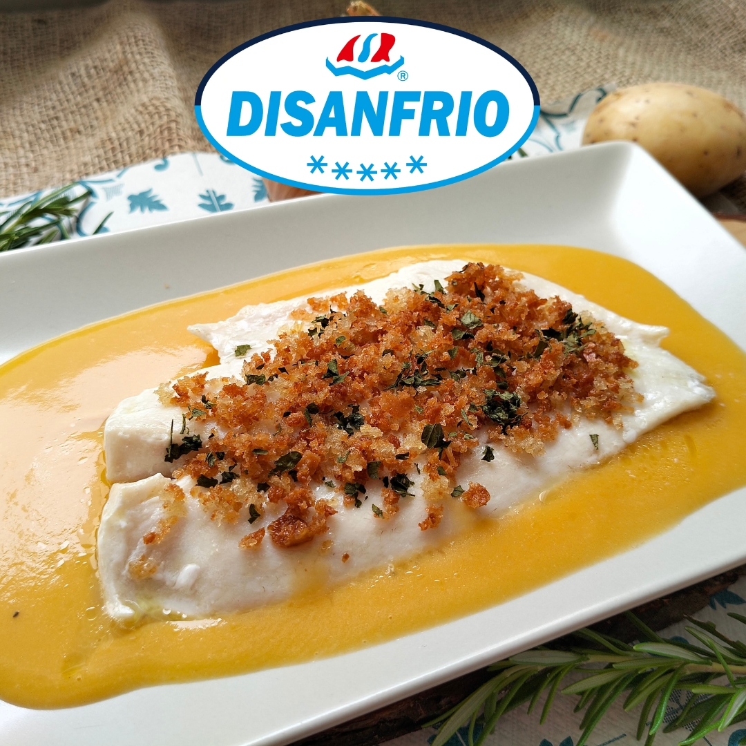 Receta de Filetes de Gallo en Salsa Cremosa de Zanahoria