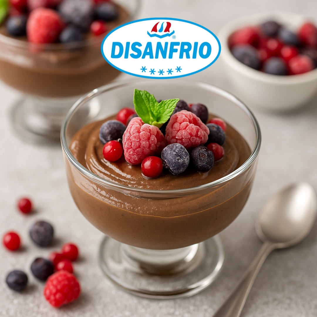 receta de mousse de aguacate y cacao