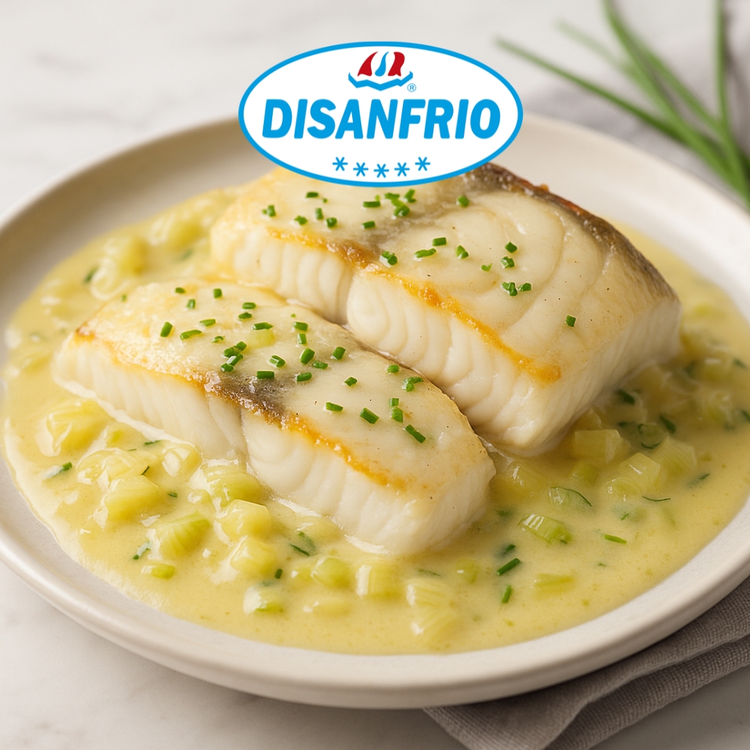 Receta de Fogonero con Salsa de Puerros