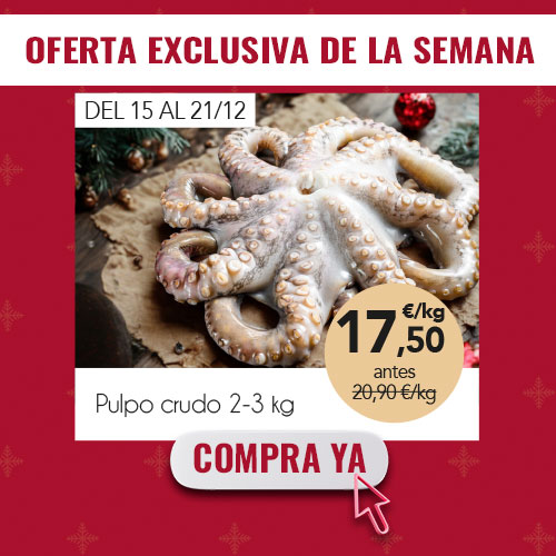 Pulpo crudo