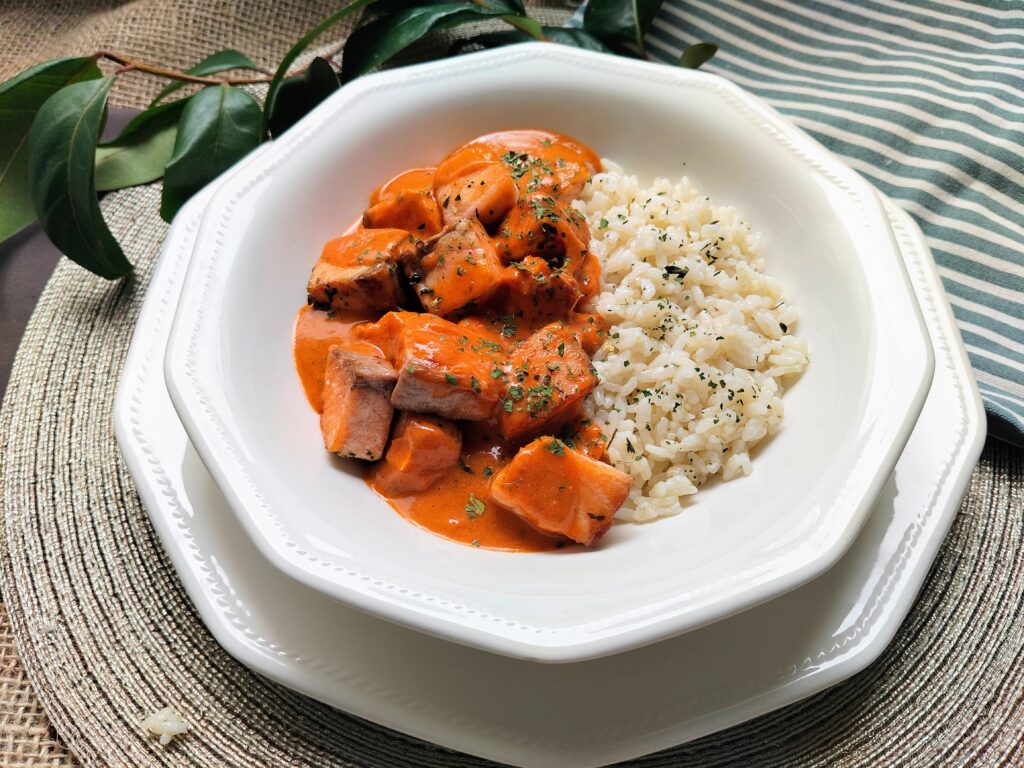 Salmón Tikka Masala