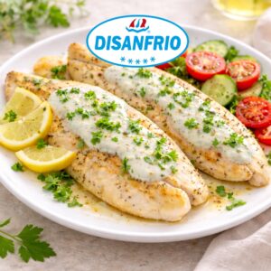 tilapia con salsa de yogurt