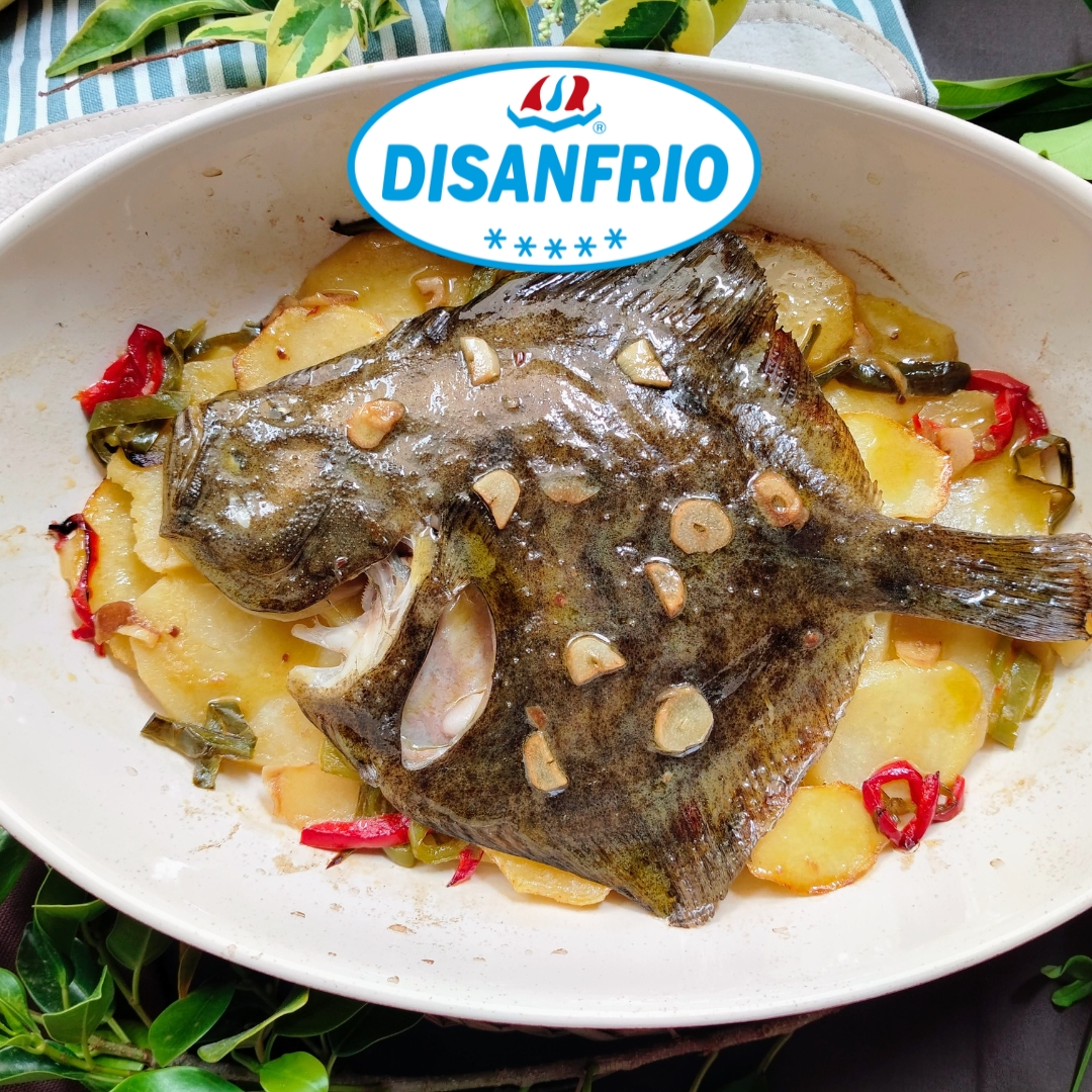receta de rodaballo al horno